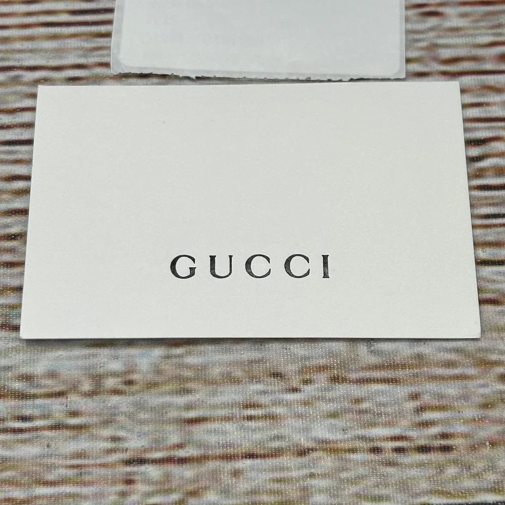 Gucci GG1493S 001 Black Acetate Square‎ Sunglasses Grey Lens w/ Case Never Worn
